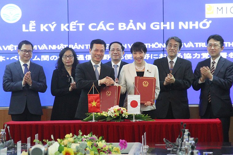 Việt Nam hợp tác với Nhật Bản trong lĩnh vực Bưu chính và Thông tin Truyền thông